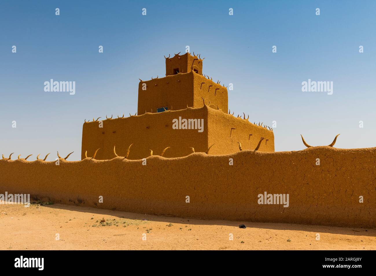 Traditionelles Haus, UNESCO-Weltkulturerbe, Agadez, Niger, Westafrika, Afrika Stockfoto