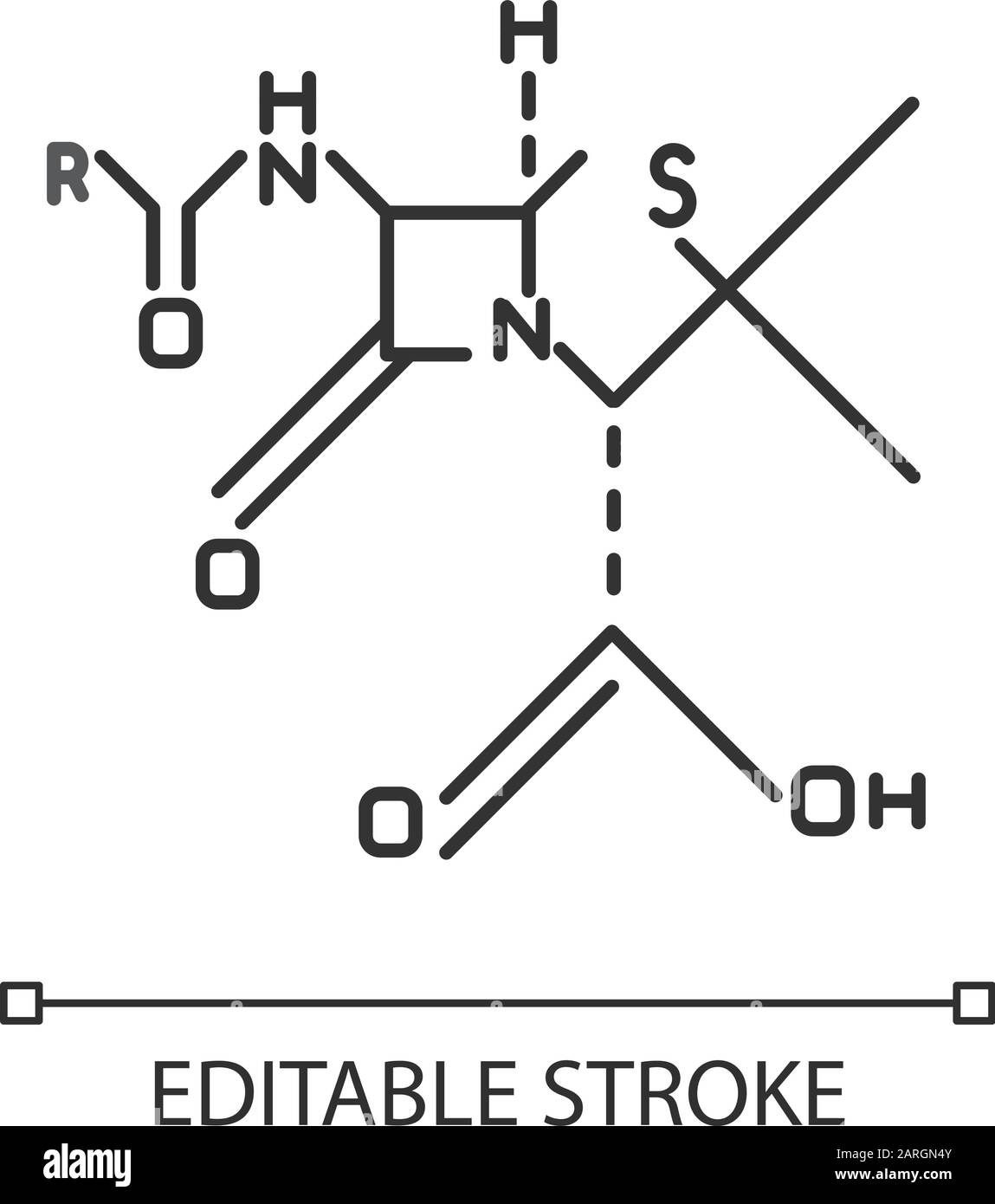 Linienstrukturen der organischen Chemie