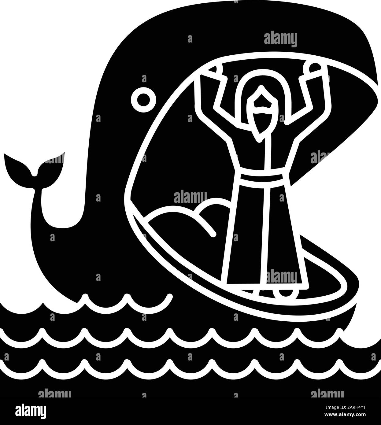 Jonah biblical prophet Stock-Vektorgrafiken kaufen - Alamy