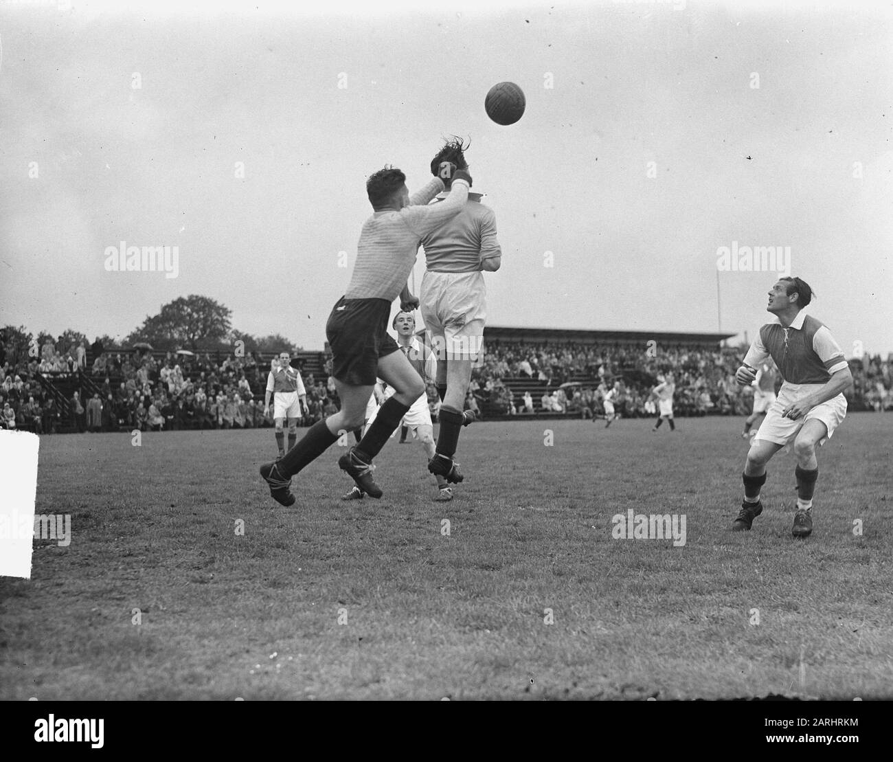 VSVV-SVV 1-3 Torwart Fußball Datum: 26. Mai 1949 Schlagwörter: Keeper Stockfoto