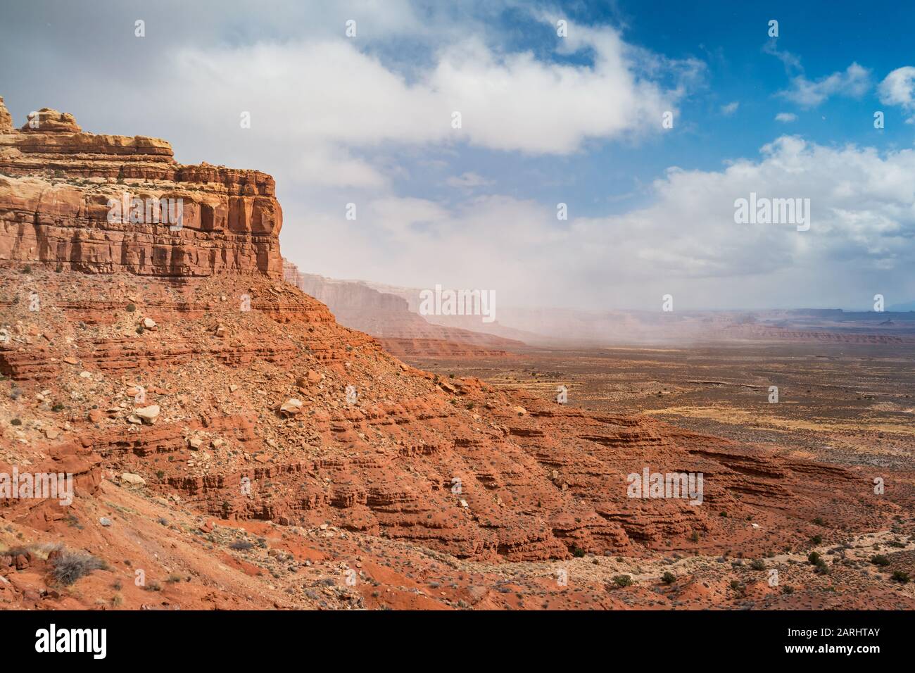 Cedar Mesa am Moki Dugway in Utah USA Stockfoto