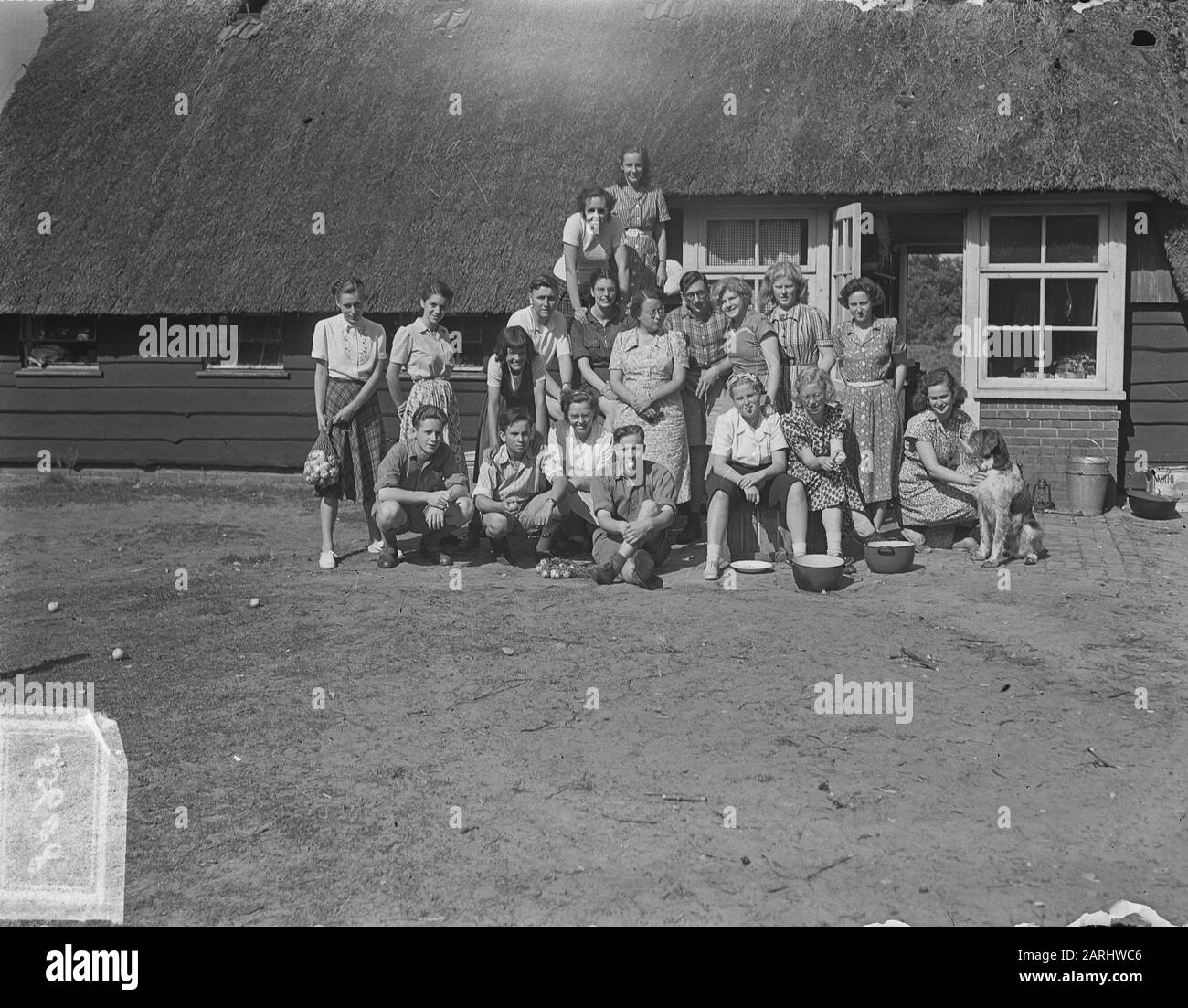 VCUC Hoogmalen Datum: 22. August 1949 Stockfoto