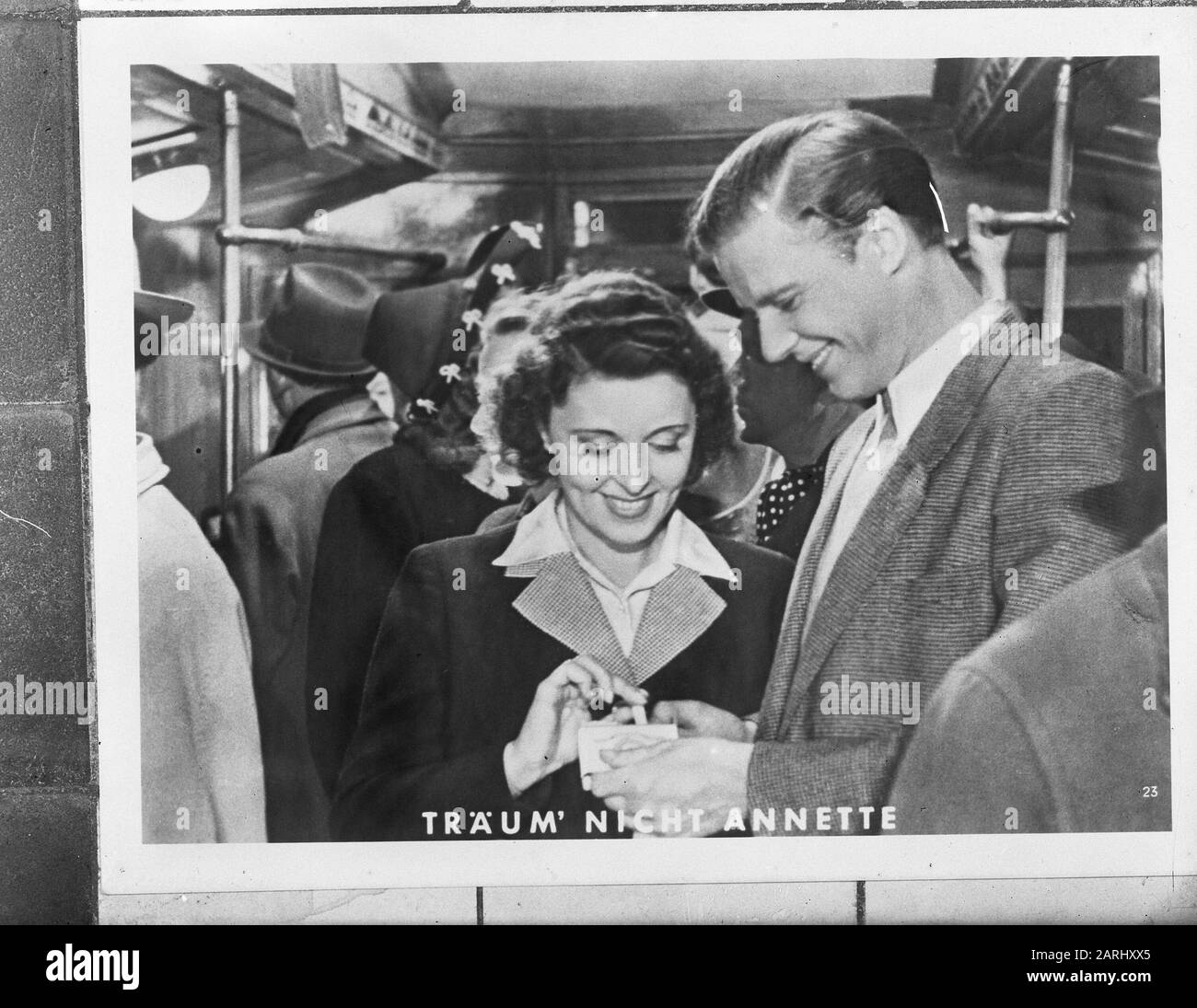 Filmfotos Aktuell. Traum! Traum! Nicht Annette Datum: 26. März 1950 Ort: Deutschland Schlagwörter: Film Stockfoto