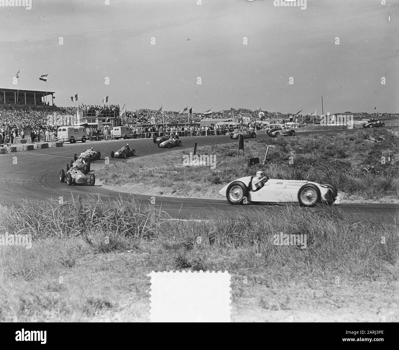 Grand Prix Zandvoort 1951 Grand Prix (Autos) von Zandvoort Datum: 22. Juli 1951 Ort: Noord-Holland, Zandvoort Schlüsselwörter: Rennen Stockfoto