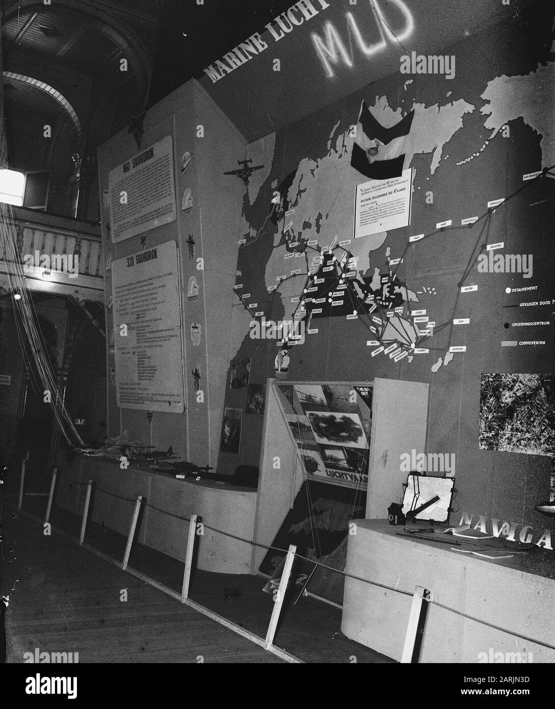 Ausstellung Navy Datum: 5. August 1947 Schlagwörter: Ausstellung Stockfoto