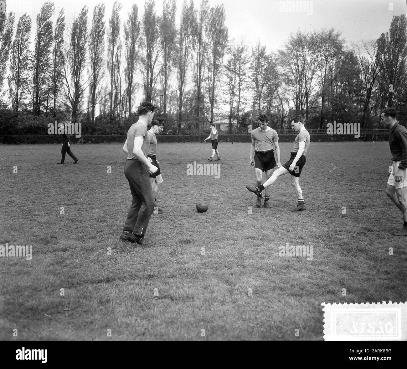 Chelsea Training Datum: 10. Mai 1955 Schlagwörter: Sport, Training, Fußballspieler Stockfoto