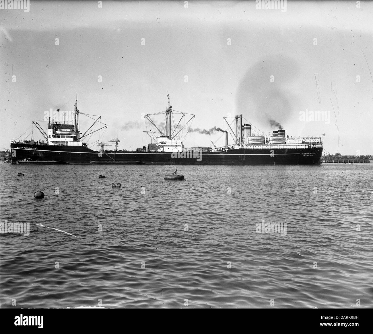 Whaler Willem Barendsz Datum: 30. September 1947 Schlagwörter: Schiffe Stockfoto