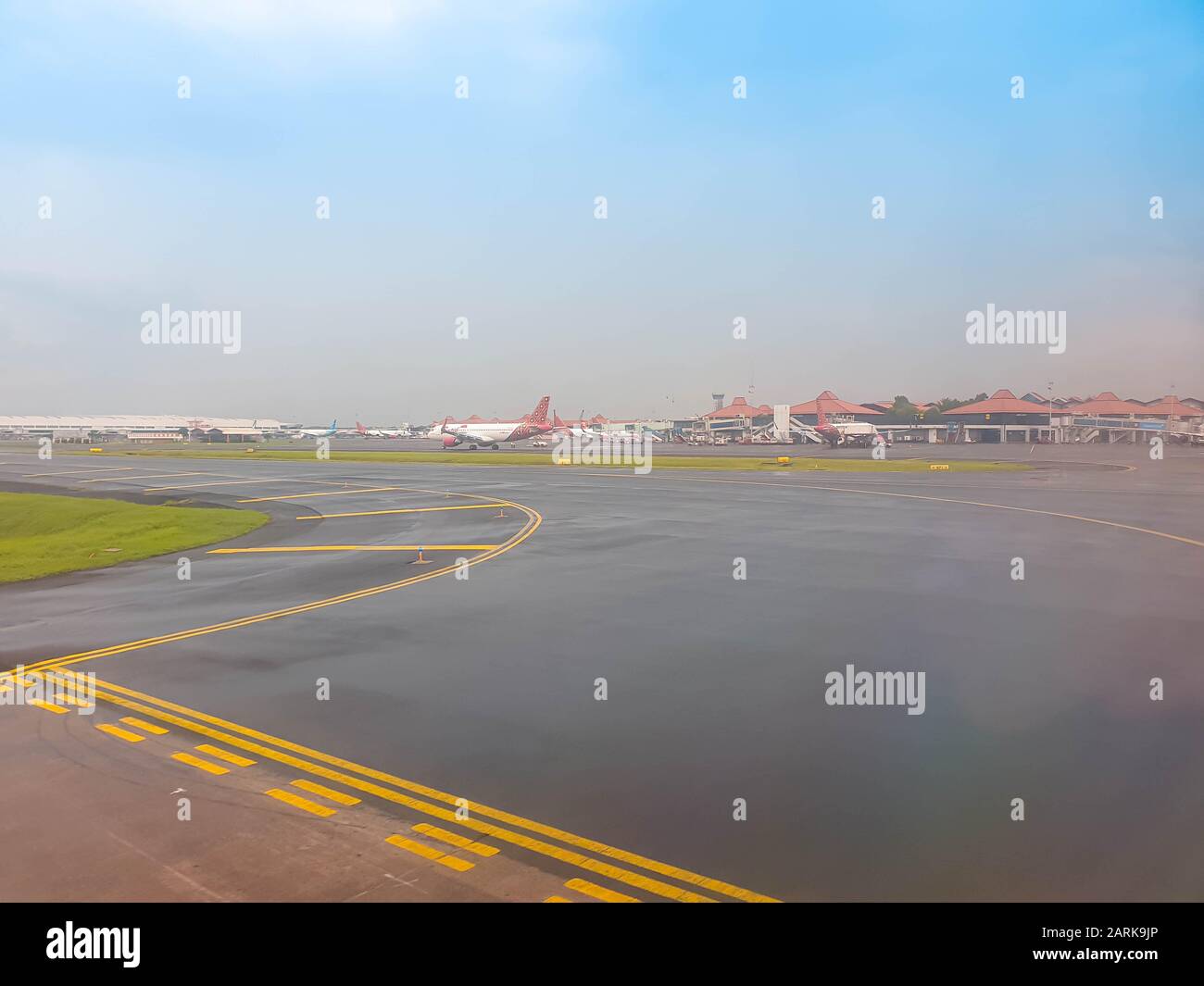 Bild: Soekarno-Hatta International Airport Terminal 2, Jakarta Stockfoto