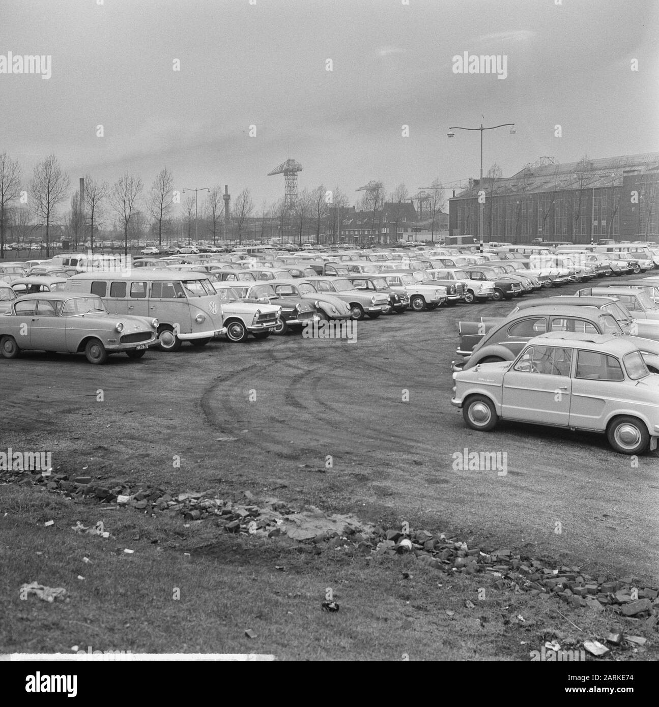 Feyenoord vs. MVV 9-1, Crowds Stadium Feyenoord Datum: 30. März 1964 Stichwörter: Stadionname: Feyenoord Stockfoto