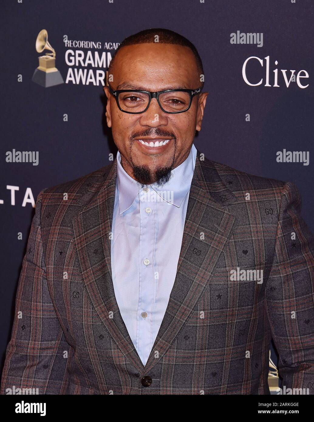 Beverly HILLS, CA - 25. JANUAR: Timbaland besucht die Pre-Grammy-Gala und DEN GRAMMY Salute zu Den Industrie-Ikonen, Die Sean 'Diddy' Combs am 25. Januar 2020 in Beverly Hills, Kalifornien ehren. Stockfoto