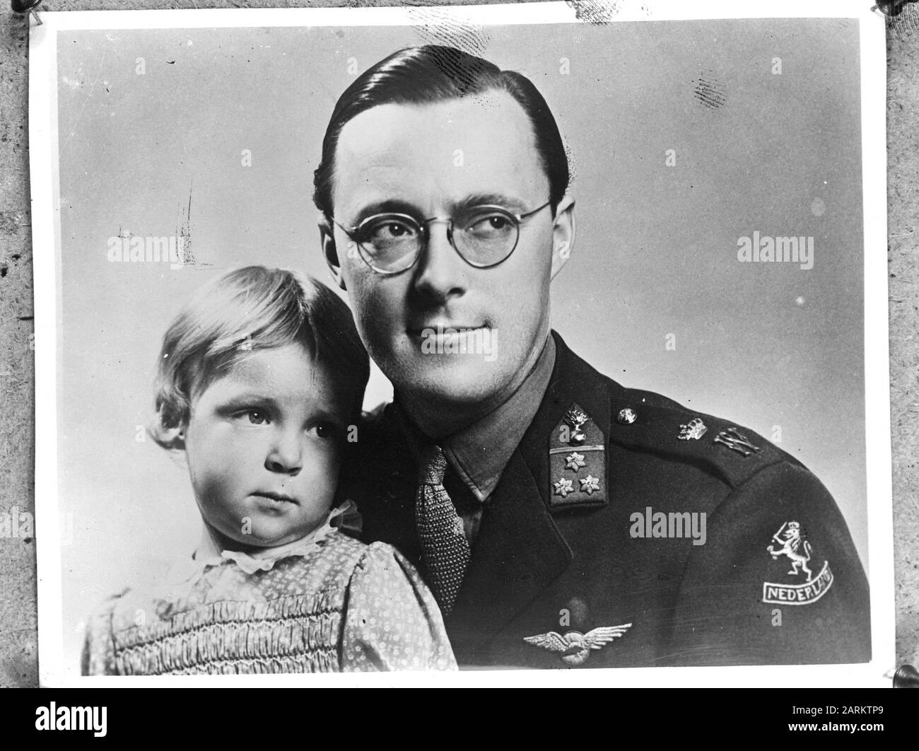Verschiedene Porträts der Königlichen Familie Datum: 1945 Schlüsselwörter: Königshaus, Zweiter Weltkrieg Stockfoto