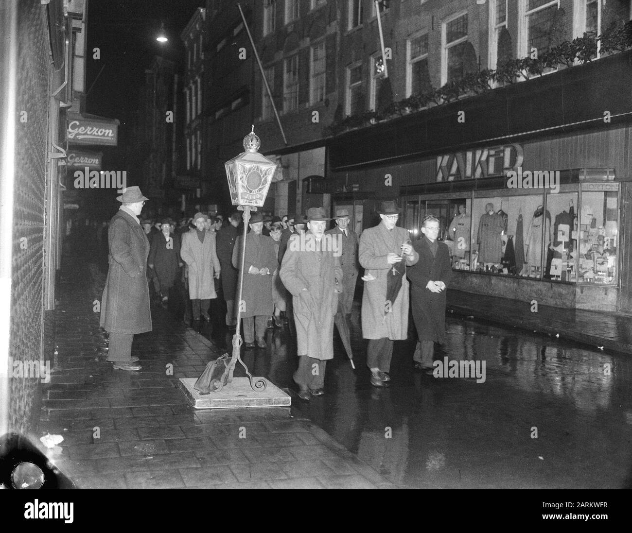 Silent Omgang Datum: 11. März 1949 Stichwörter: OMGANG Stockfoto
