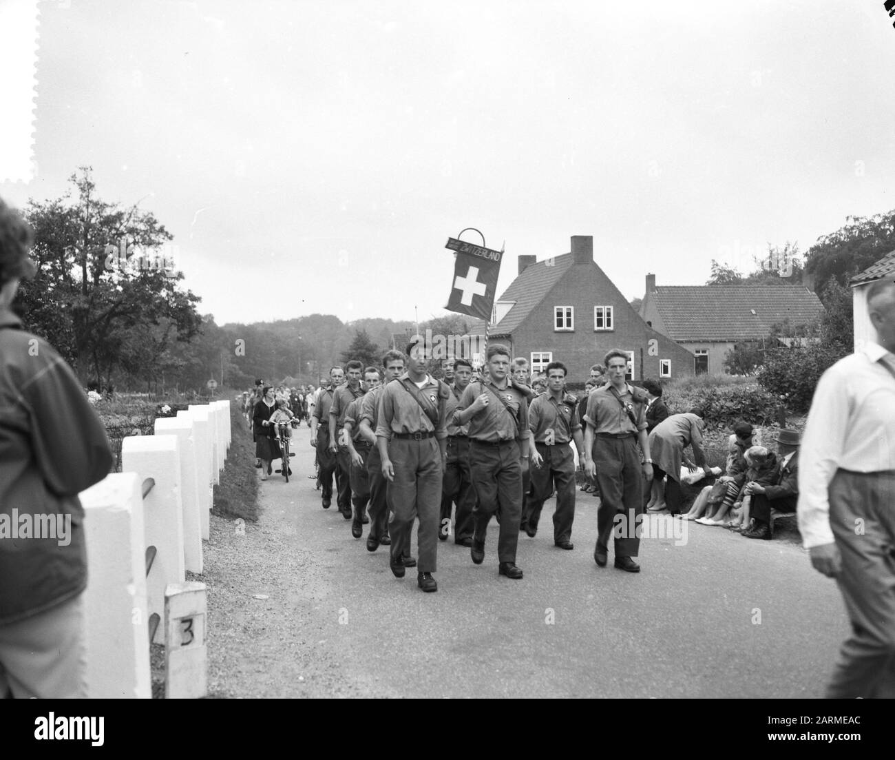 Vier Tage Nijmegen Dritter Tag Datum: 28. Juli 1960 Ort: Nijmegen Schlüsselwörter: VIEDAZES Stockfoto