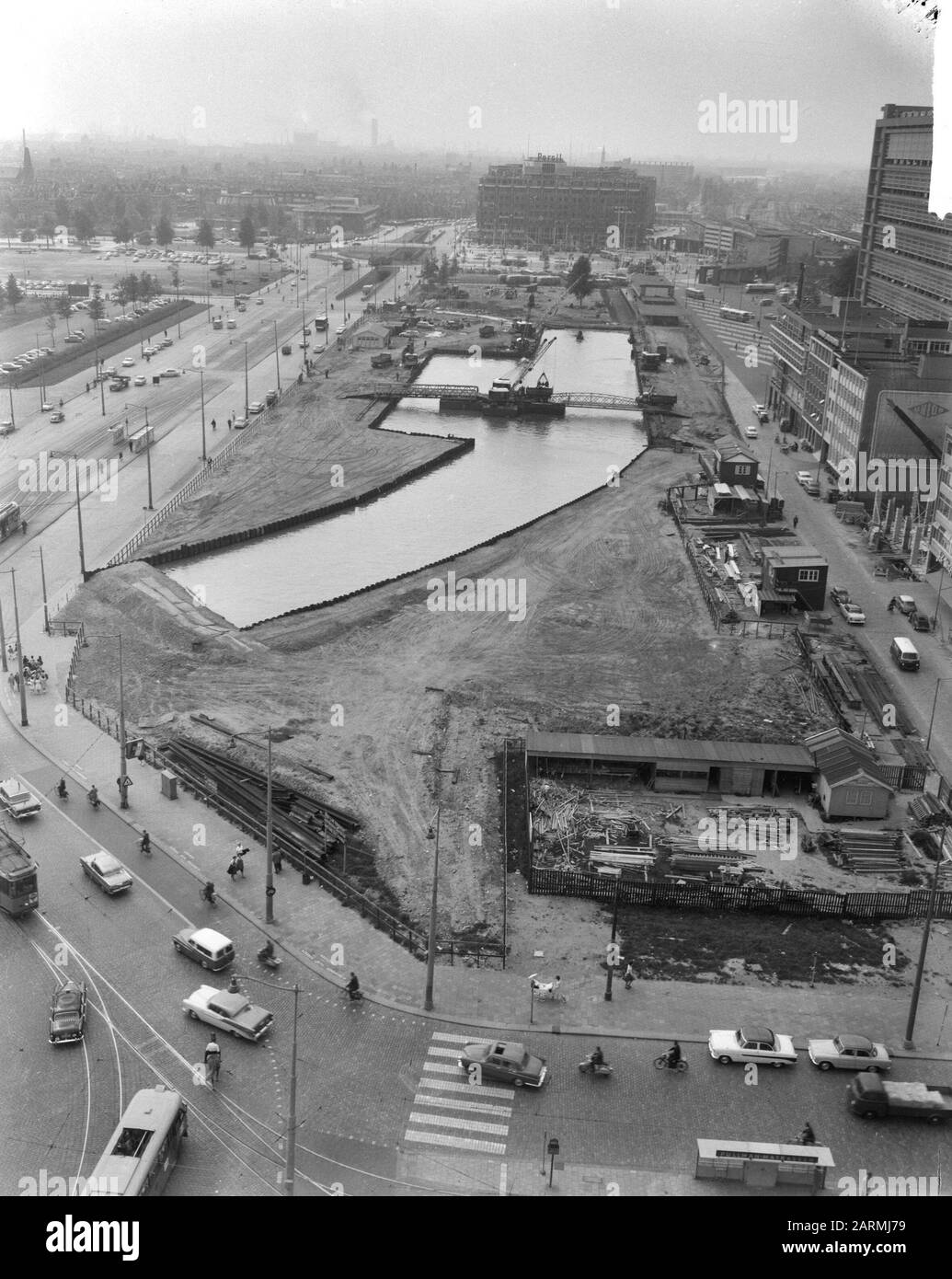 Werke Metrobouw (PIT) Datum: 5. Juni 1961 Schlagwörter: Werke, Metrobouw Stockfoto