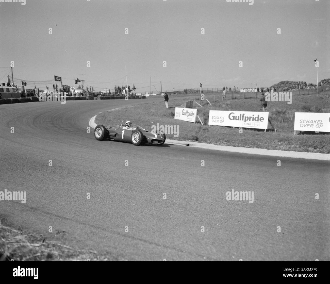 Grand Prix te Zandvoort Datum: 20. Mai 1962 Ort: Noord-Holland, Zandvoort Schlüsselwörter: Rennwagen Stockfoto