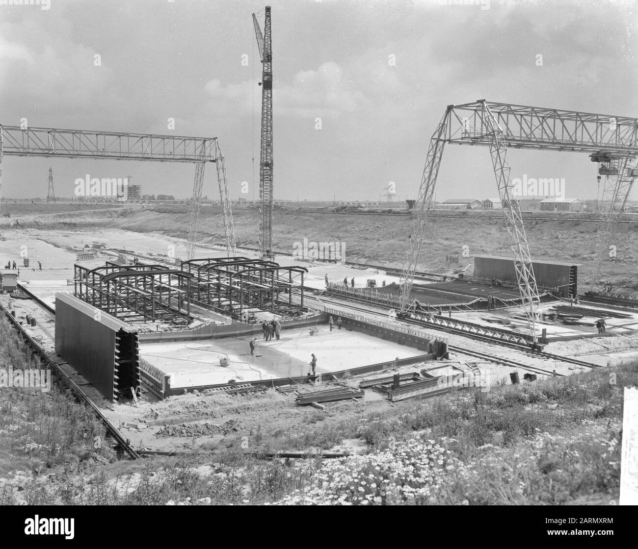 Segmente Coentunnel Datum: 16. August 1962 Schlüsselwörter: Segmente Einstellungsname: Coentunnel Stockfoto