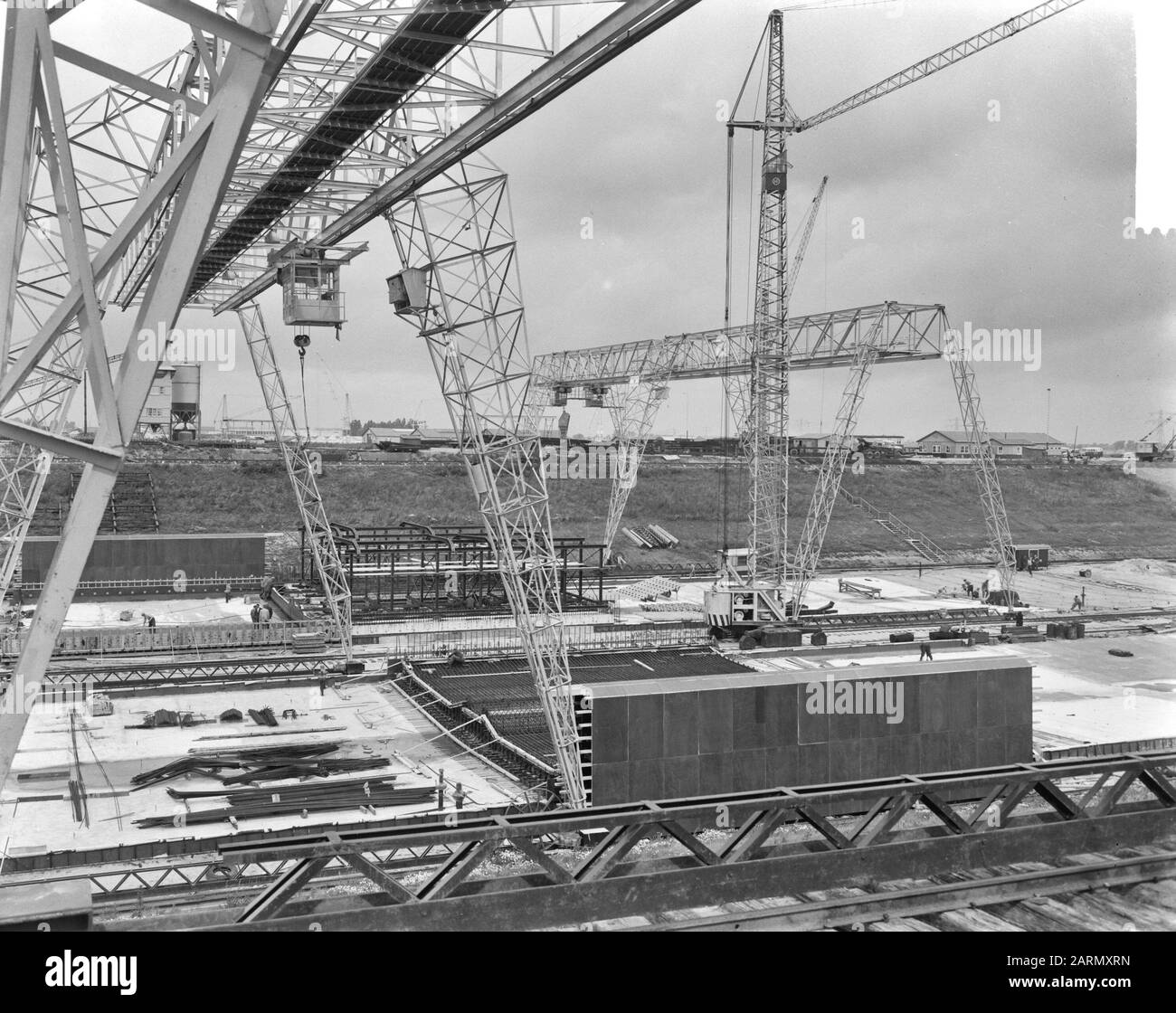 Segmente Coentunnel Datum: 16. August 1962 Schlüsselwörter: Segmente Einstellungsname: Coentunnel Stockfoto