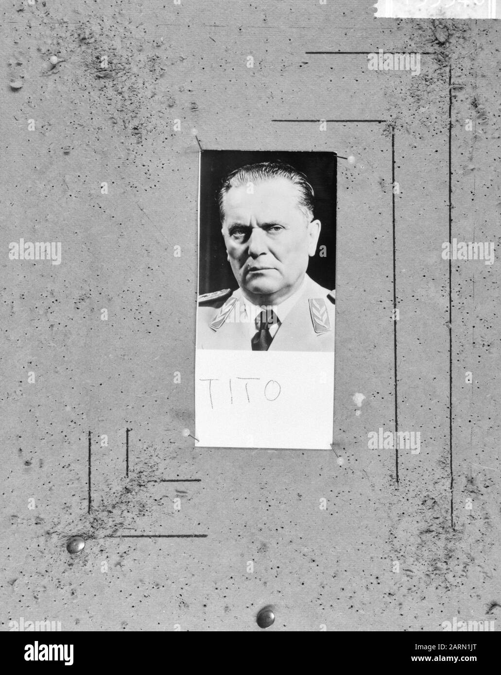 Gheorgiu Dej (Kommunistische Partei Rumäniens) Datum: 4. Juli 1963 Schlüsselwörter: Porträts Stockfoto