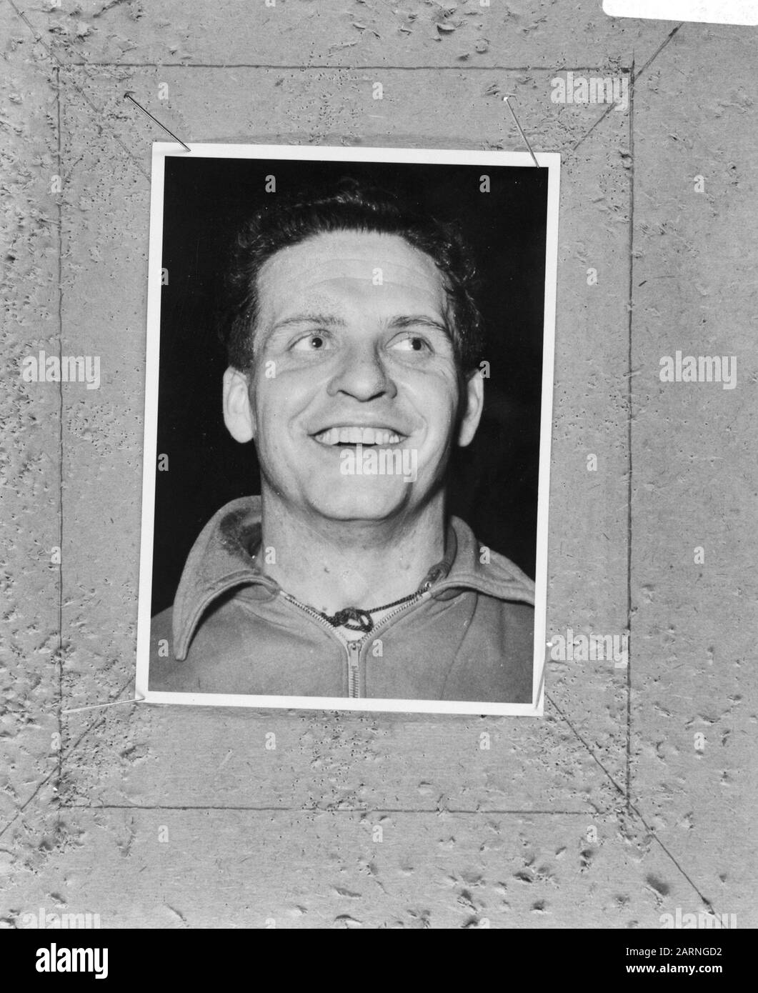 Vic Mees, belgischer Fußballer (alt) Datum: 31. Mai 1968 Schlagwörter: Sport, Fußballspieler Stockfoto