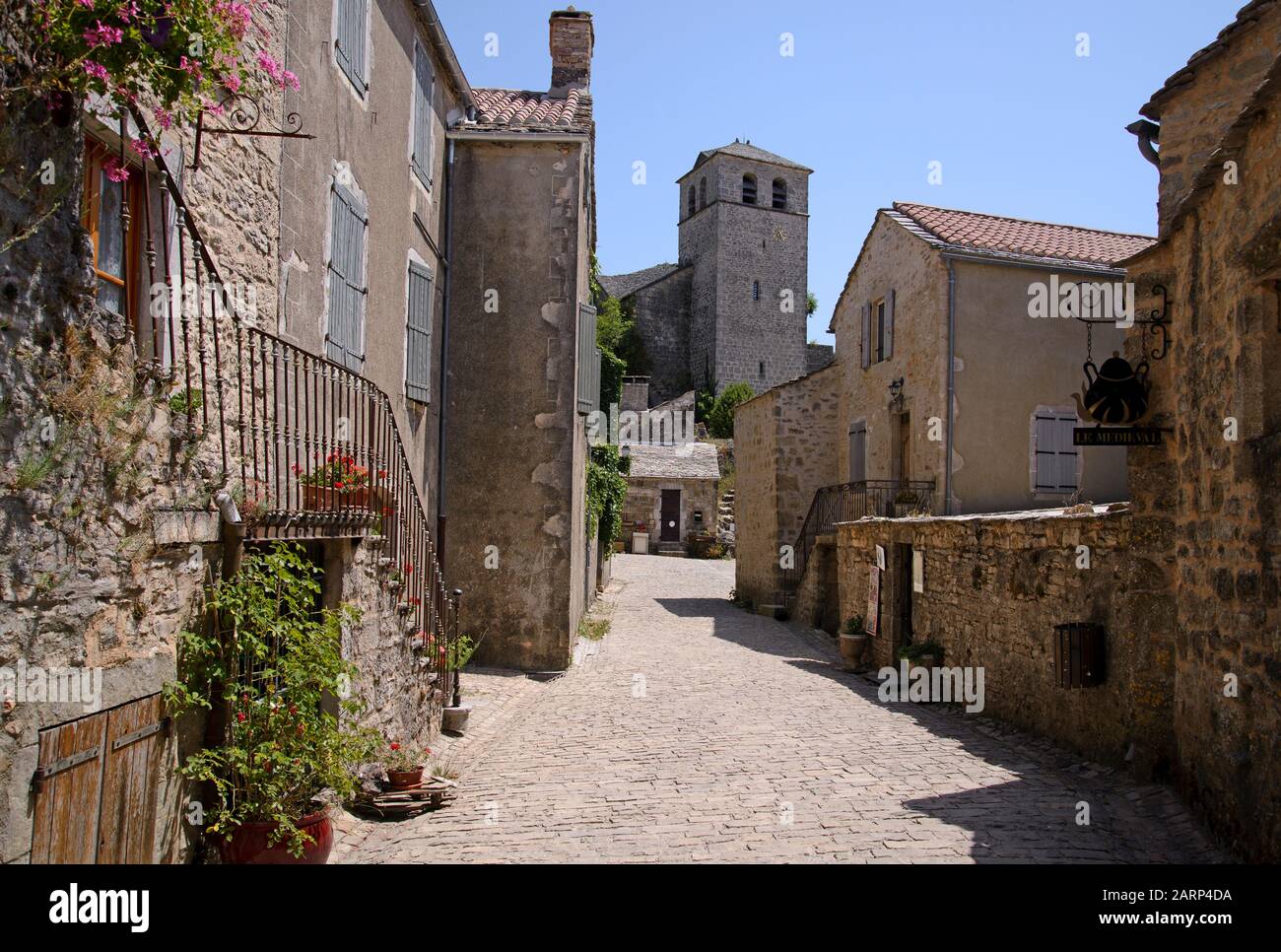 La Couvertoirade, Midi-Pyrénées, Frankreich, Europa Stockfoto