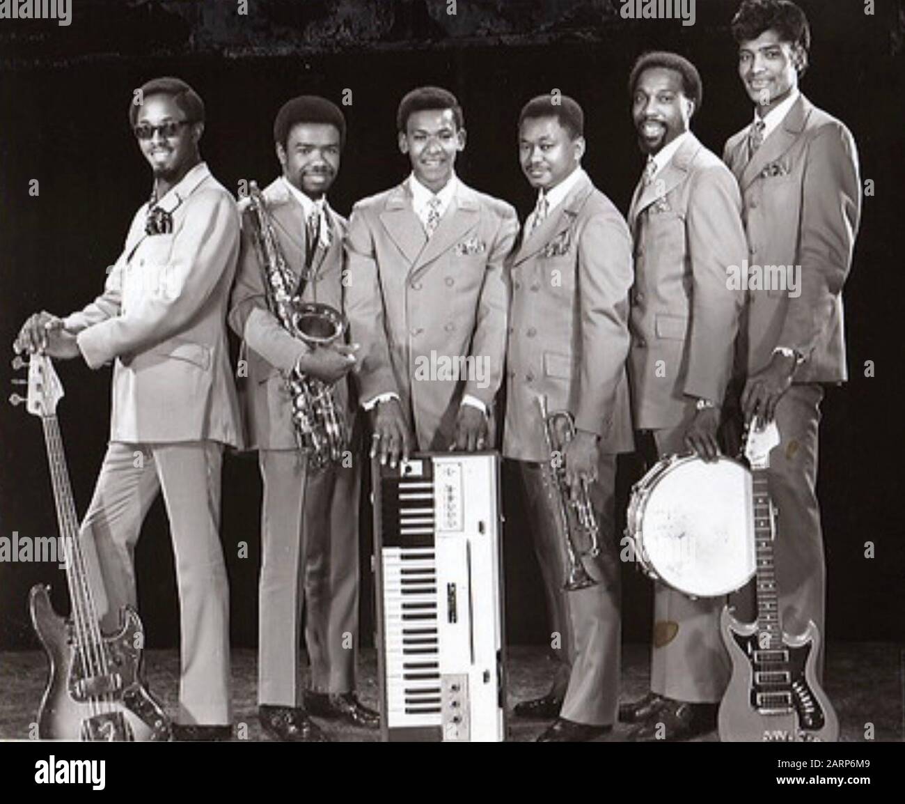 Steve JORDAN UND THE INVASDERS Promotional Photo der amerikanischen Popgruppe über 1968 Stockfoto