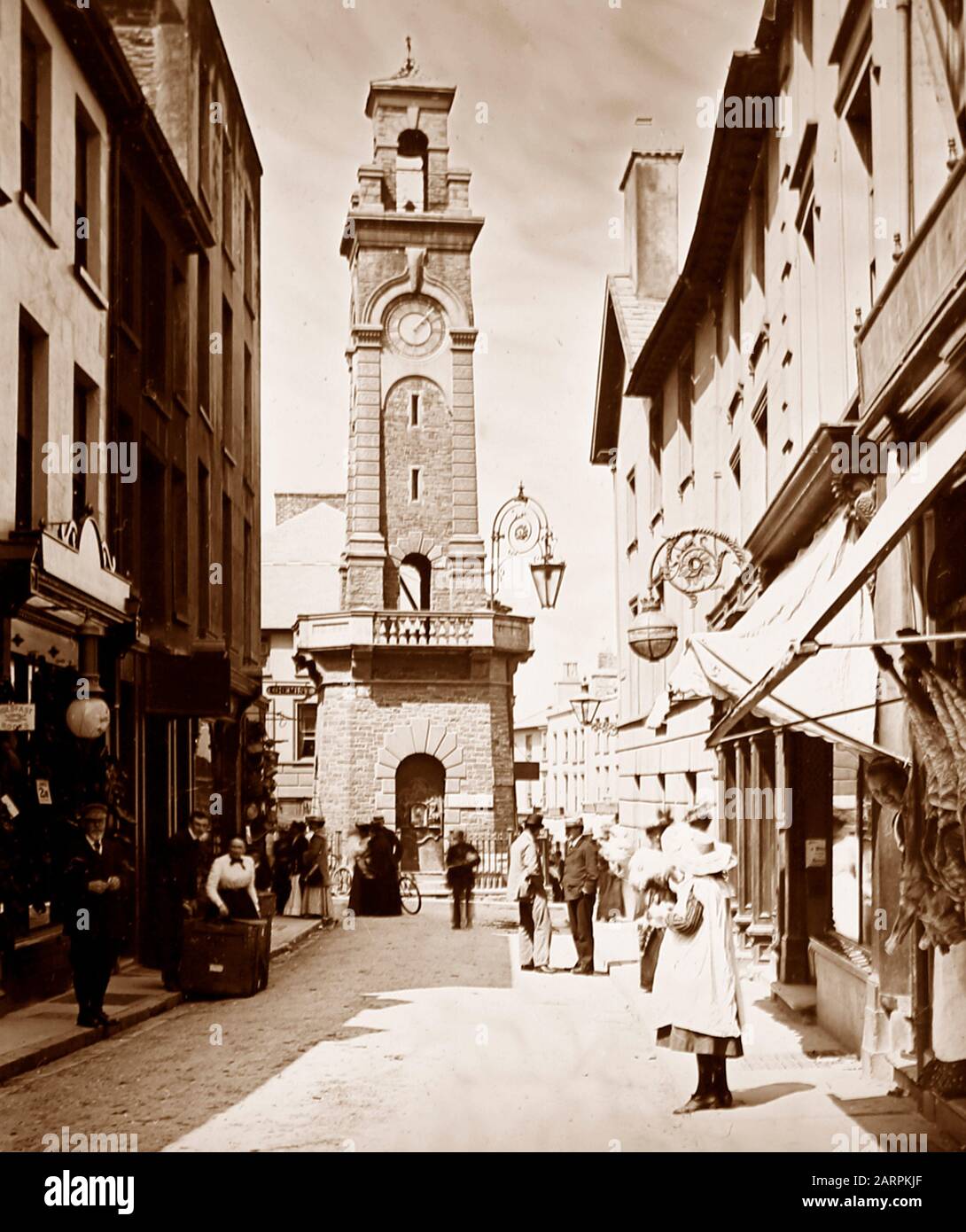 Aberystwyth, Wales, 1900 Stockfoto