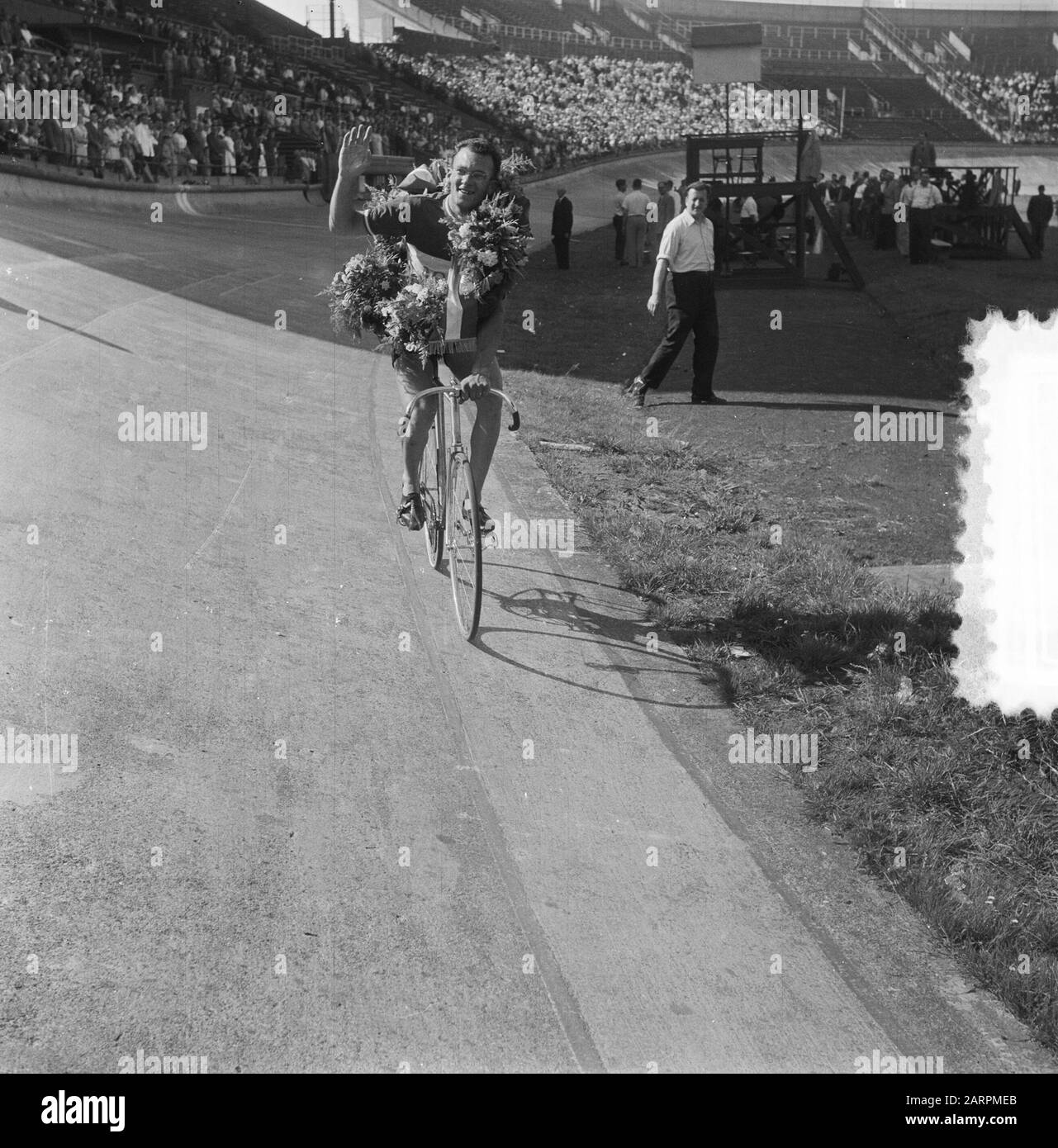 Cyctrack Meisterschaften Datum: 28. Juni 1952 Stockfoto