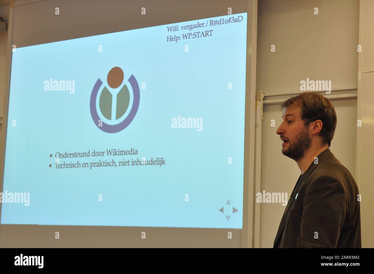 en.wikipedia.org/wiki/wikipedia:Glam/royal biblioth...; Stockfoto