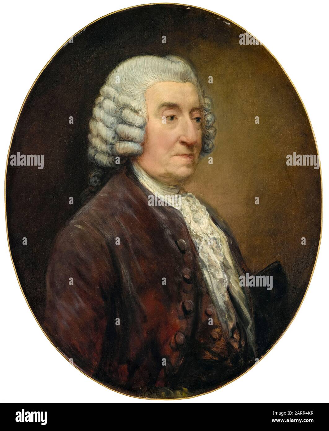 Thomas Gainsborough, Porträtgemälde, 1st Viscount Hampden (Robert Hampden-Trevor), (1706-1783), circa um das Jahr 1780 Stockfoto
