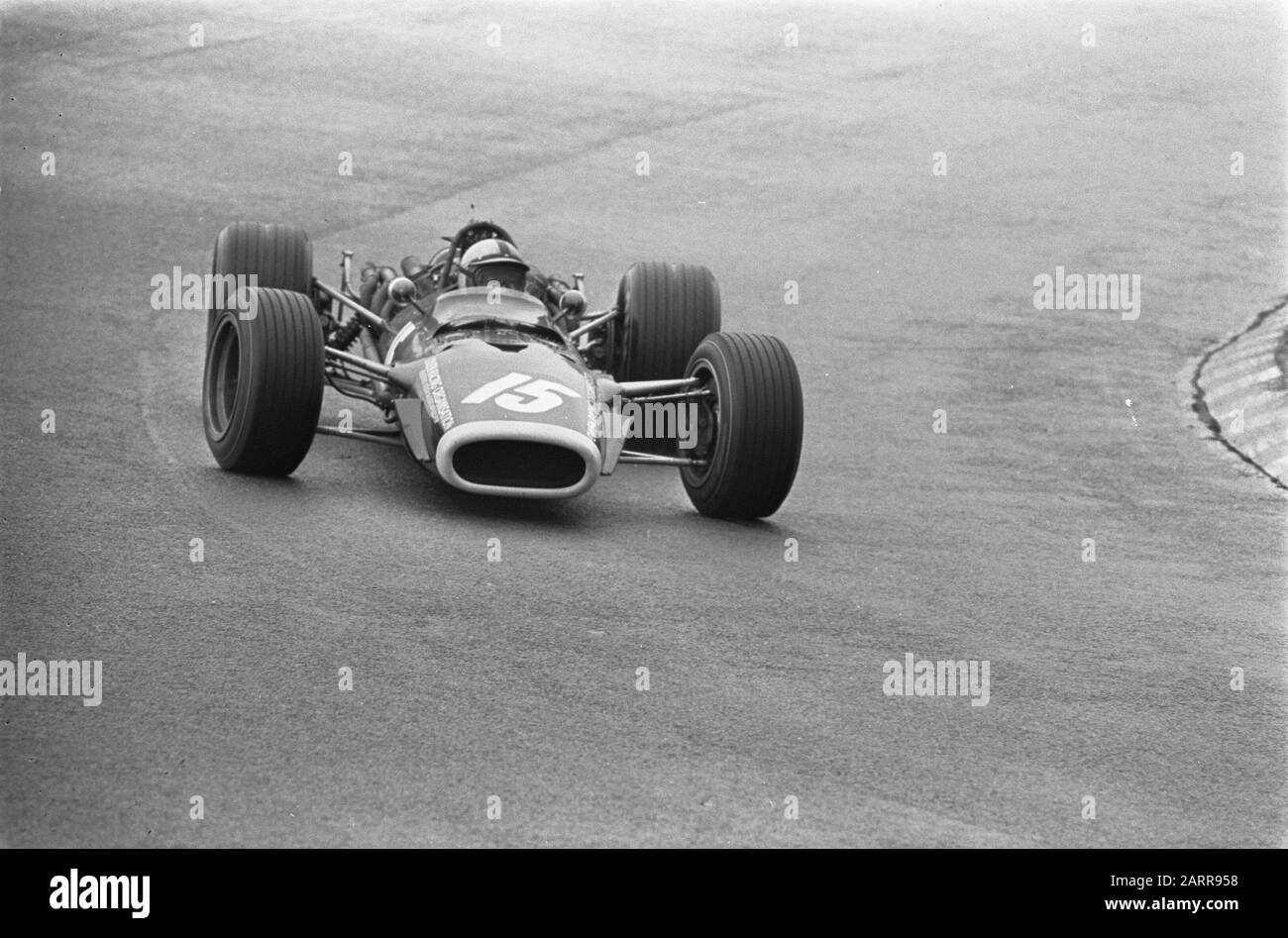 Grand Prix 68 Zandvoort. Nummer 16,17 Pedro Rodriguez (Mexiko). Stockfoto