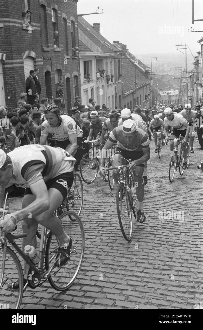 Grammont (Geraardsbergen) Erklimmen.; Stockfoto