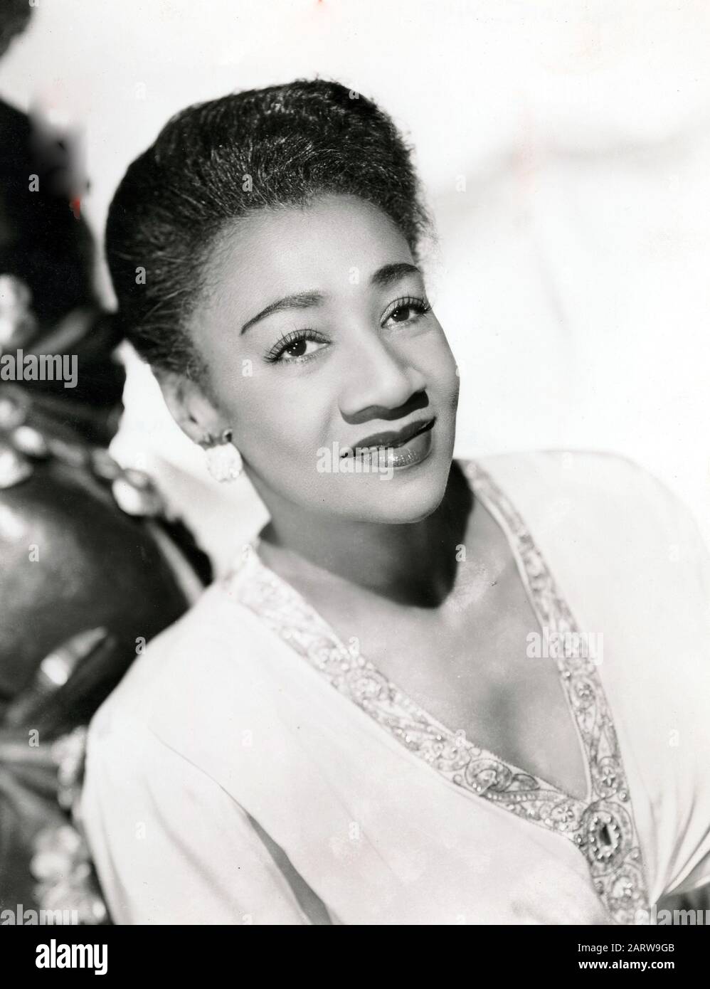 Alberta HUNTER Promotional Foto des amerikanischen Jazzsängers ca. 1960 Stockfoto