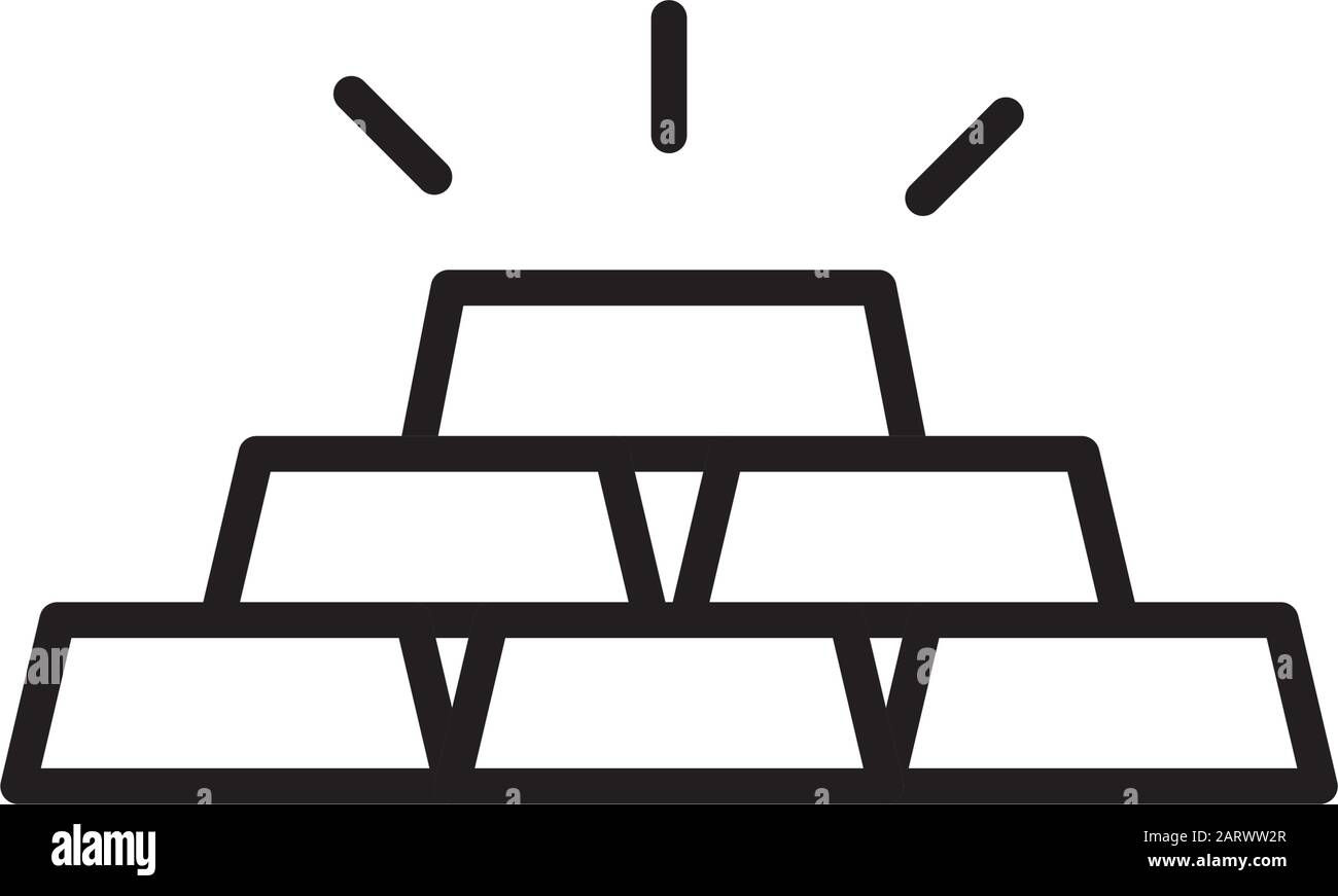 Business Cash Money Line Design Vektorgrafiken Stock Vektor