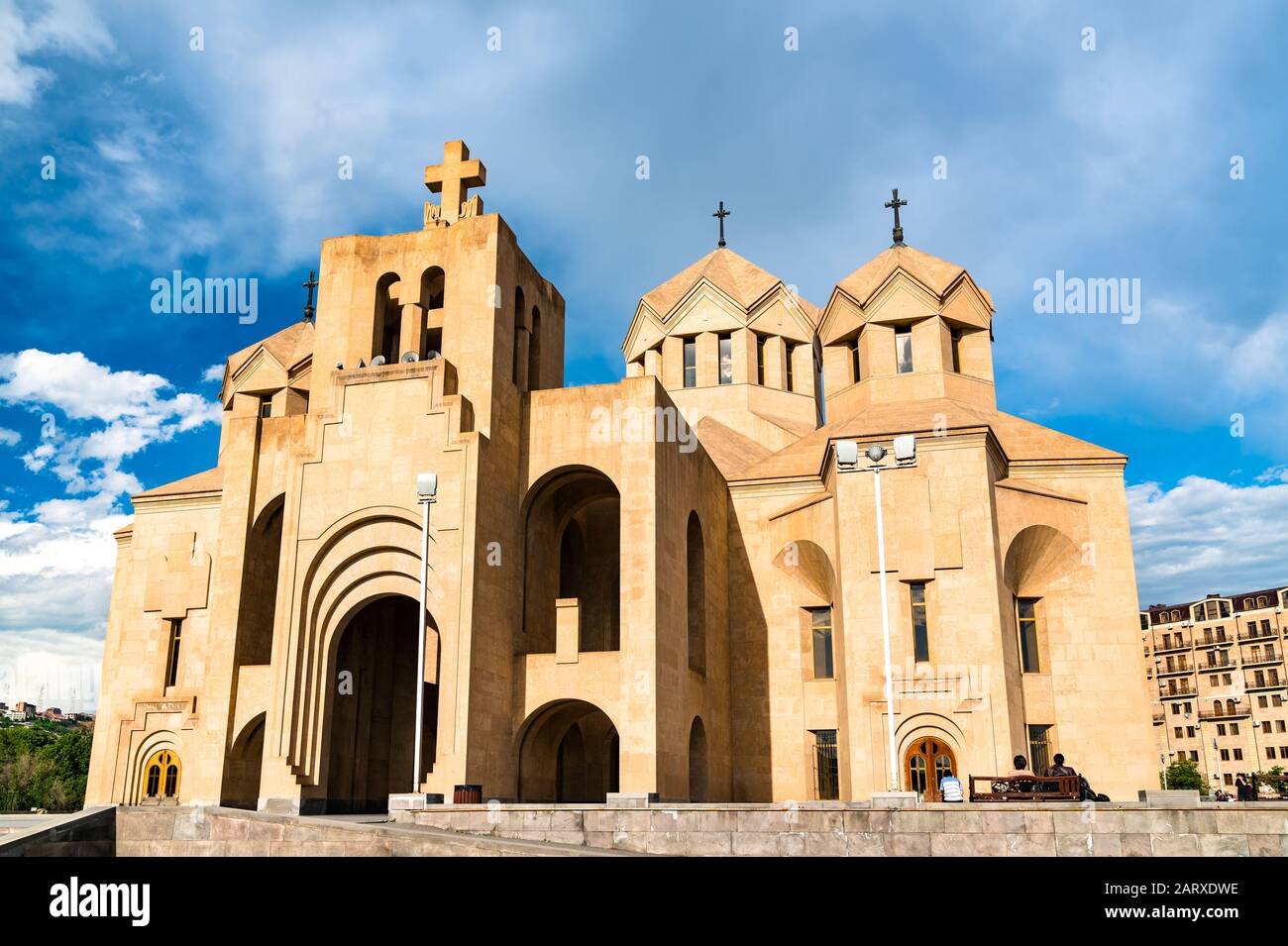Der heilige Gregor die Kathedrale der Erleuchter in Jerewan, Armenien Stockfoto