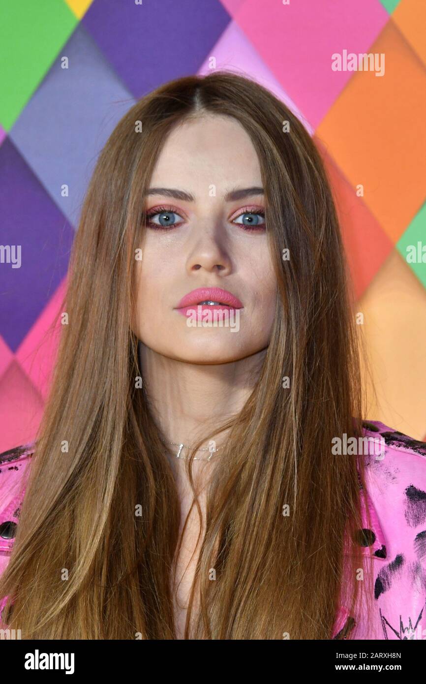 London, Großbritannien. Januar 2020. Xenia Tchoumitcheva besucht Birds