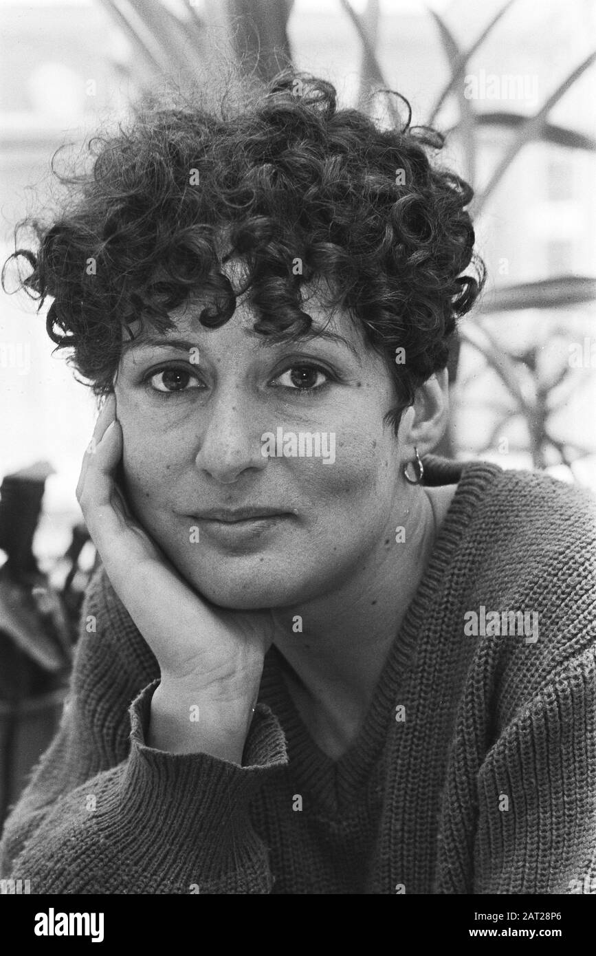 Filmstar Digna Sinke (in Auftrag Gegeben De Gelderlander) Datum: 7. März 1984 Schlagwörter: Schauspielerinnen Stockfoto