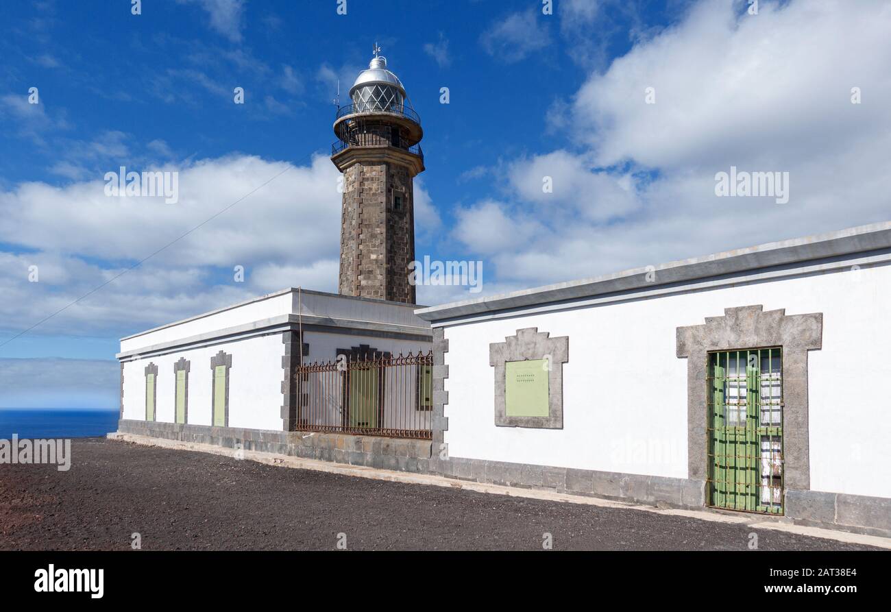 Am Leuchtturm Faro de Orchilla auf der Insel El Hierro Stockfoto