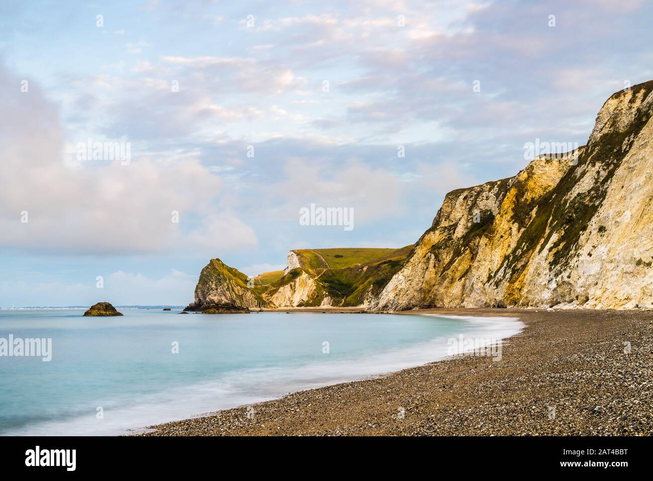 Man O' war Cove von Dungy Head Stockfoto
