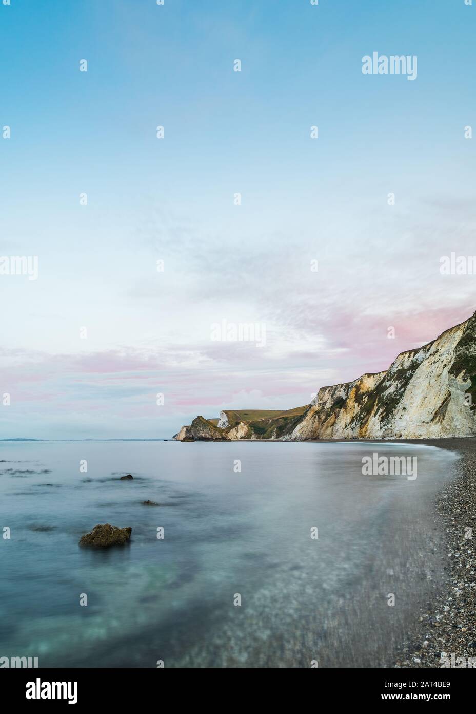 Man O' war Cove von Dungy Head Stockfoto