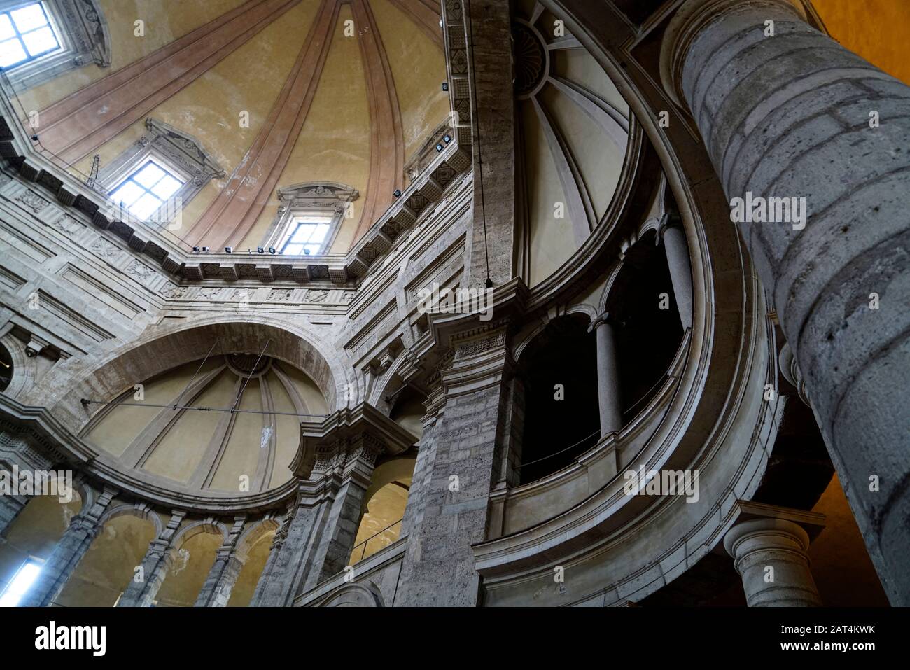 Innenansicht der Kirche San Lorenzo Maggiore, XIX secolo Century, Mailand, Lombardei, Italien, Europa Stockfoto