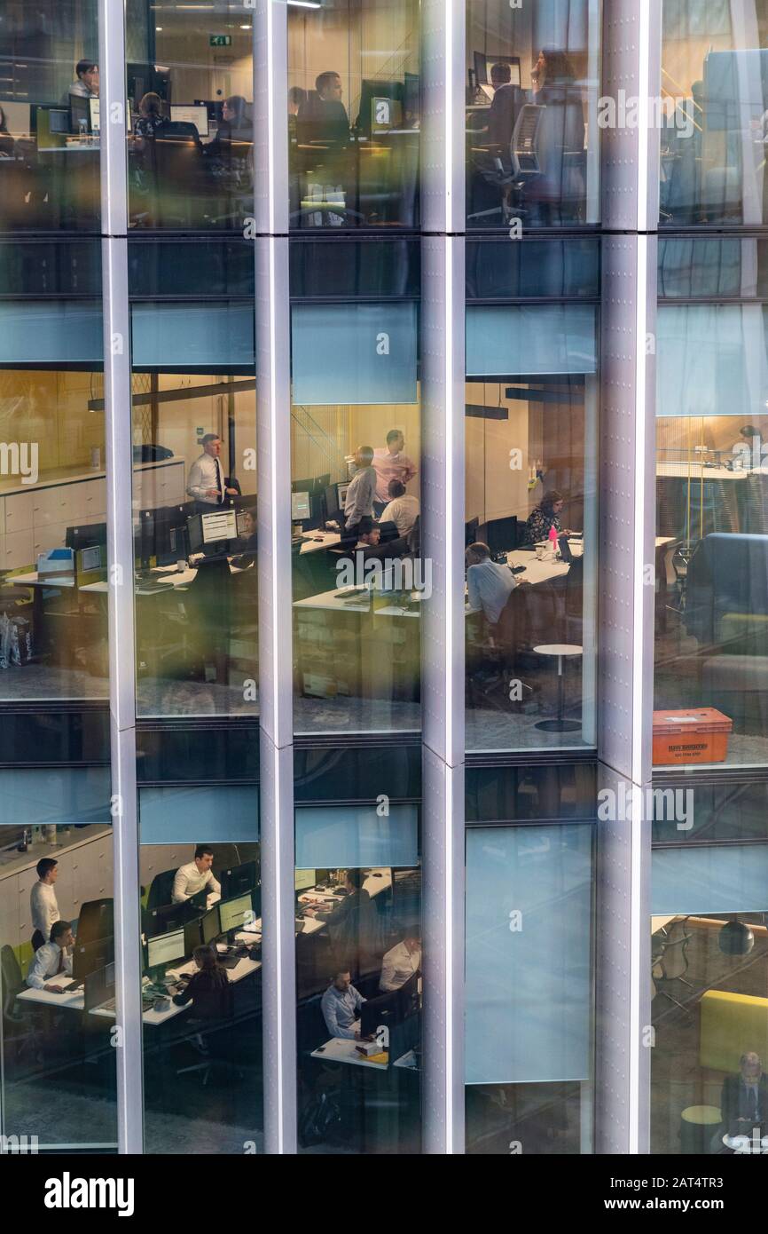London: Büroangestellte in der City of London Foto: © 2020 David Levenson/Alamy Stockfoto