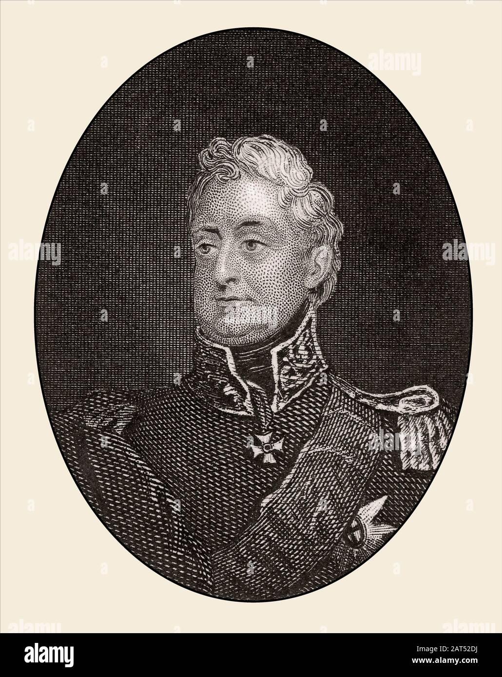 Wilhelm IV., König des Vereinigten Königreichs Großbritannien und Irland und König von Hannover von 26. 1830 bis zum Jahr 1837 Stockfoto