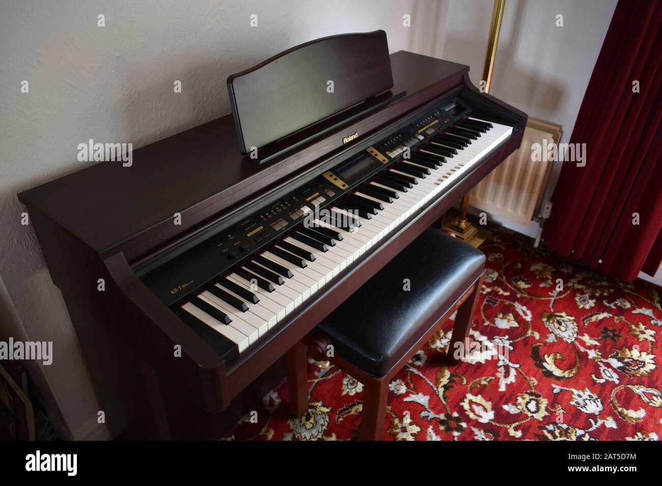 Organtasten Stockfoto