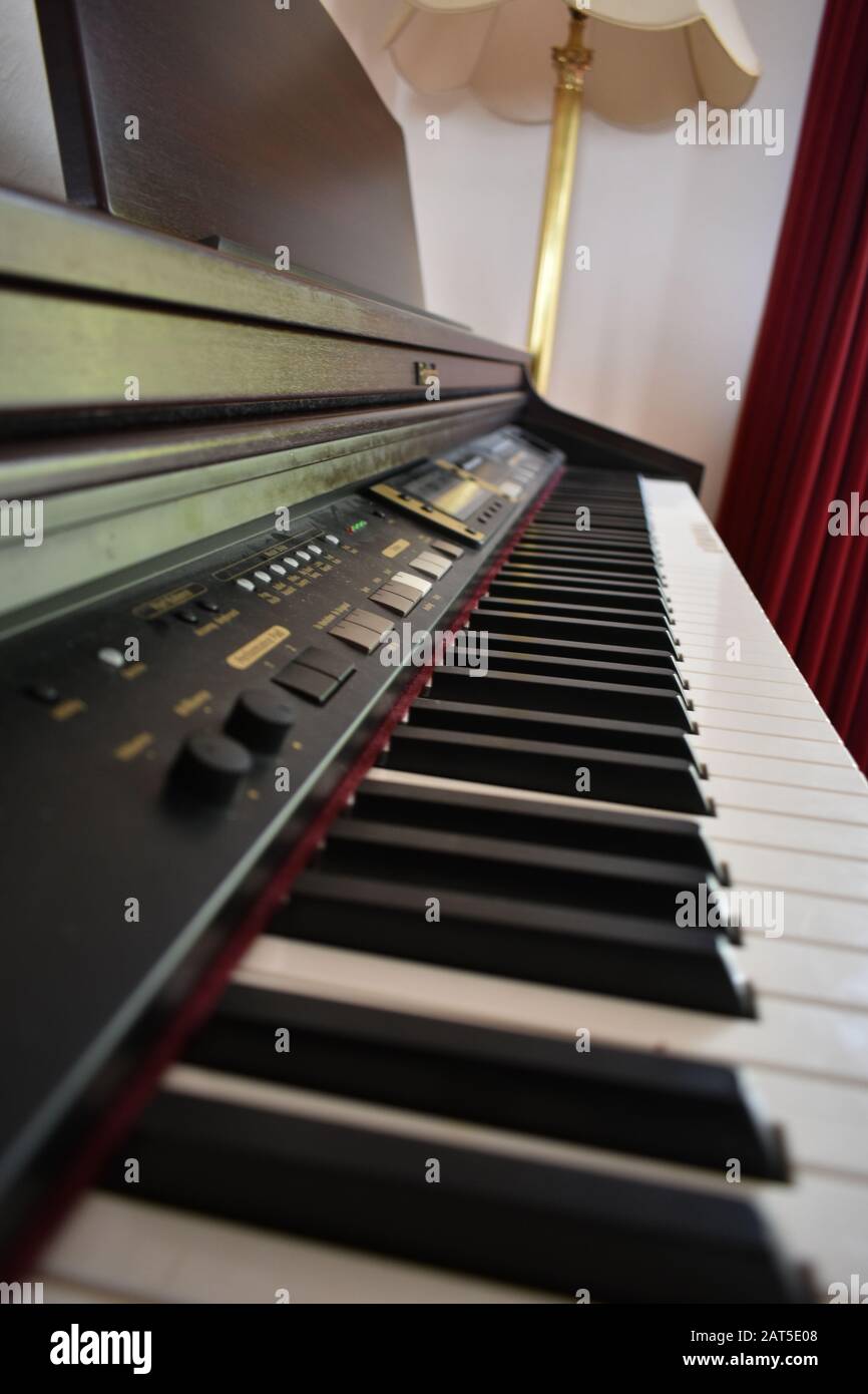 Organtasten Stockfoto