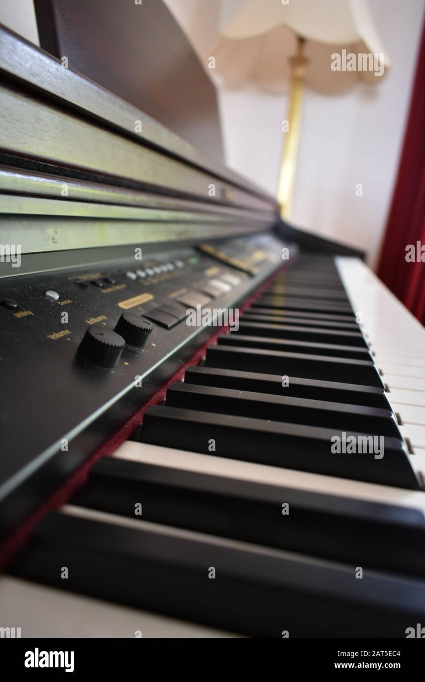 Organtasten Stockfoto