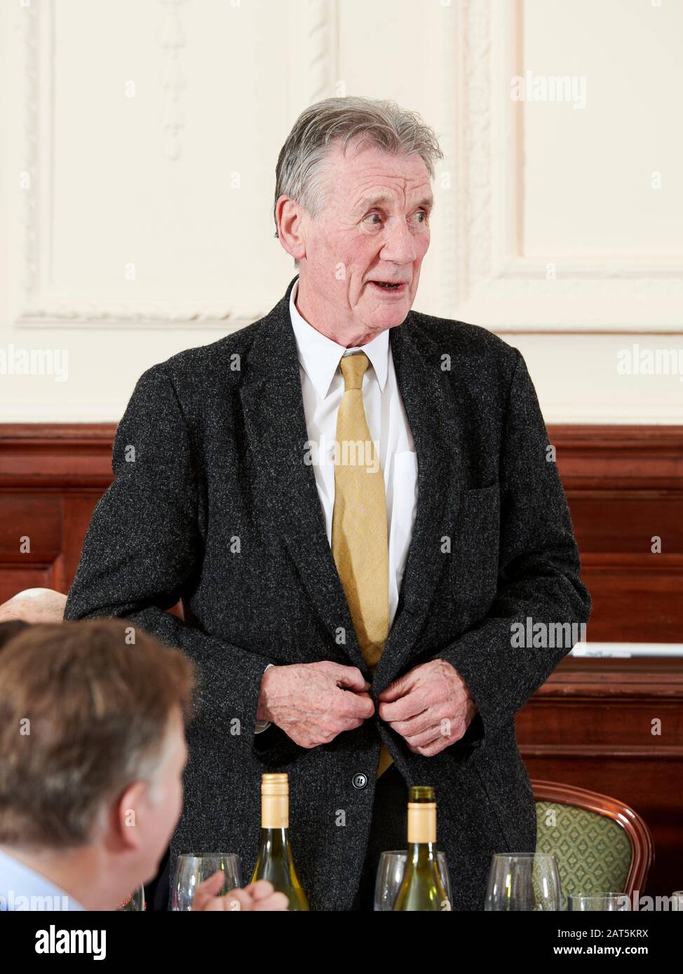 Michael Palin beim Oldie Literary Lunch; 29.01.20; Stockfoto