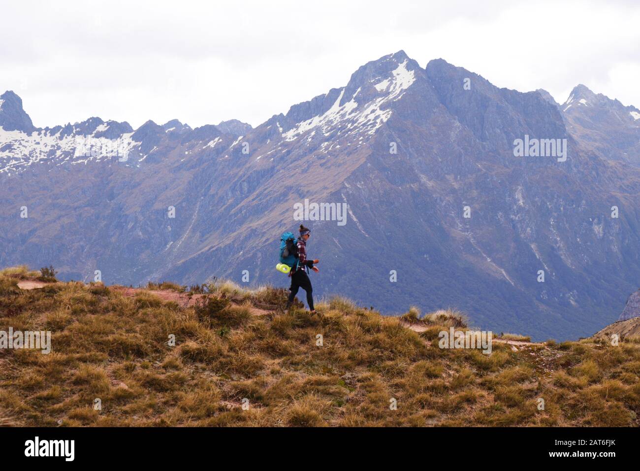 Walking Kepler Track, Neuseeland Stockfoto