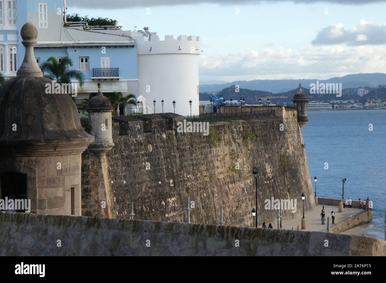 Old San Juan Puerto Rico Stockfoto