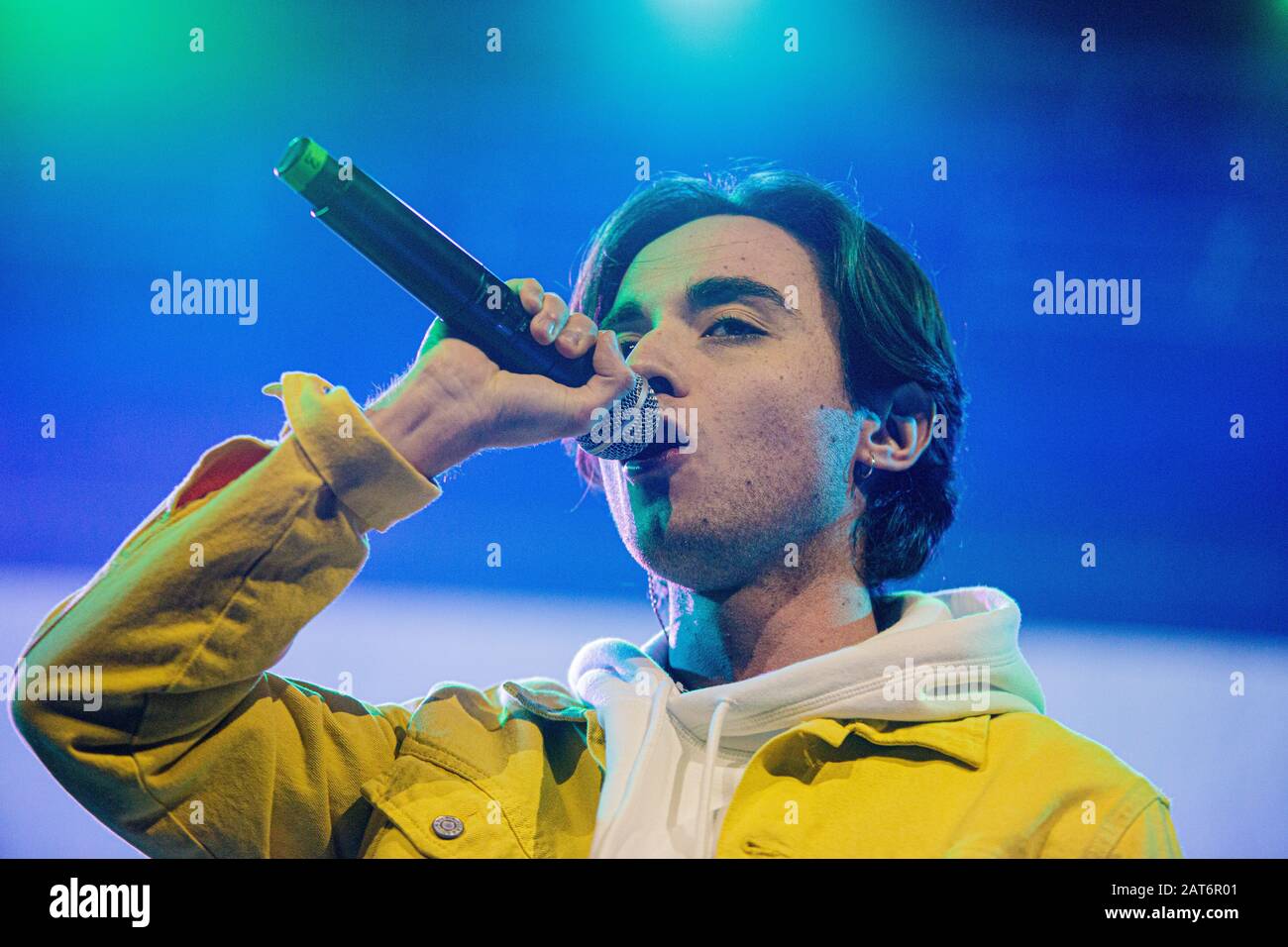 Milano 30 Gennaio 2020 Matsby in apertura ad Alfa ( il primo concert live del Benvenuti a Wanderlust Tour ) al Fabrique © Andrea Ripamonti / Alamy Stockfoto