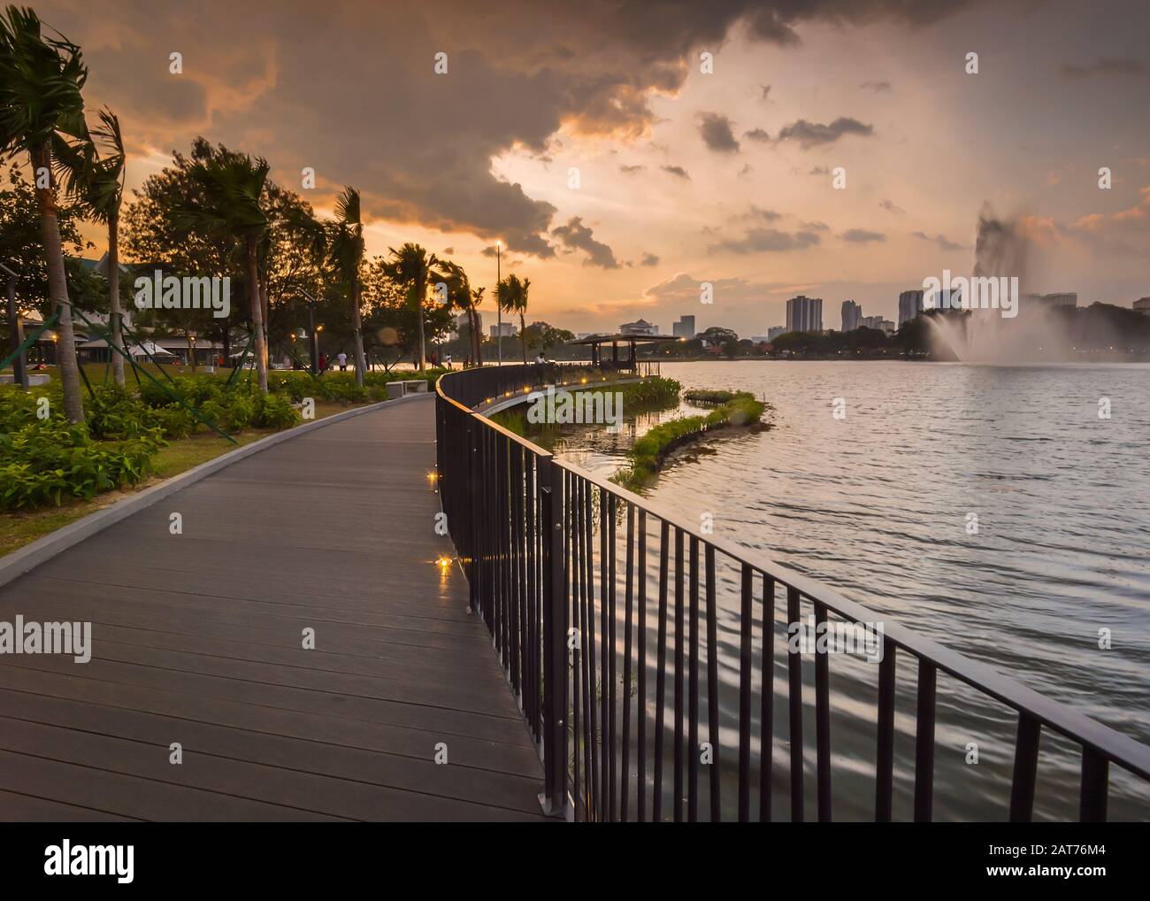 Titiwangsa Recreational Park in Kuala Lumpur Stockfoto